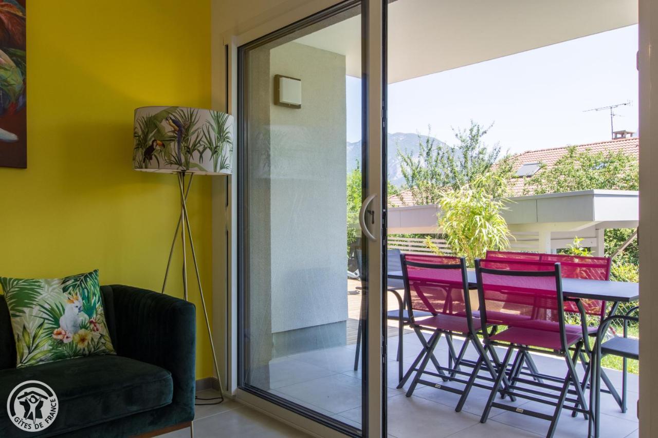 L'Appartement Jardin Avec Vue Montagnes Севріє Екстер'єр фото