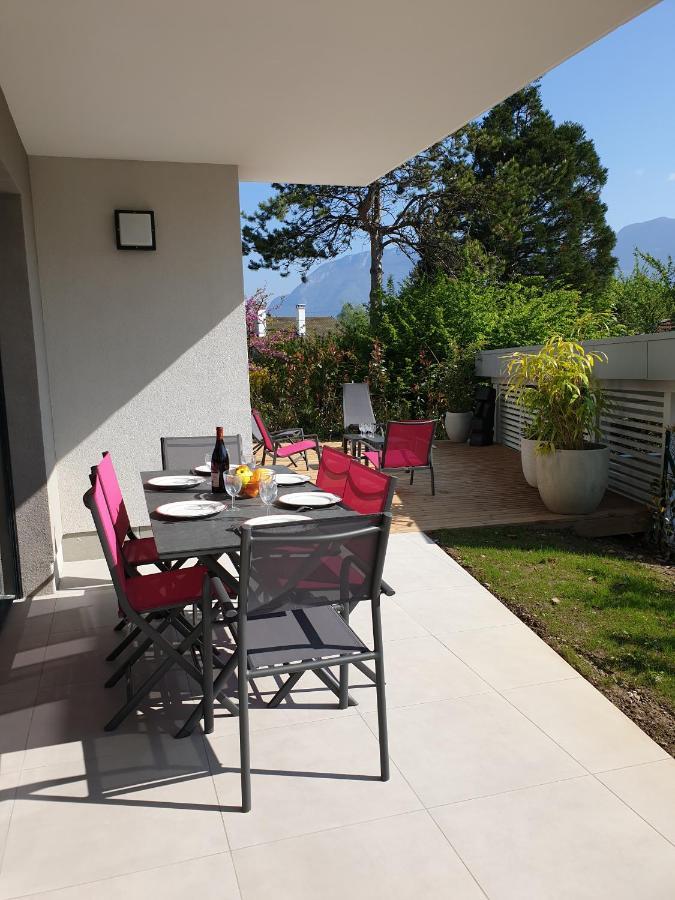 L'Appartement Jardin Avec Vue Montagnes Севріє Екстер'єр фото