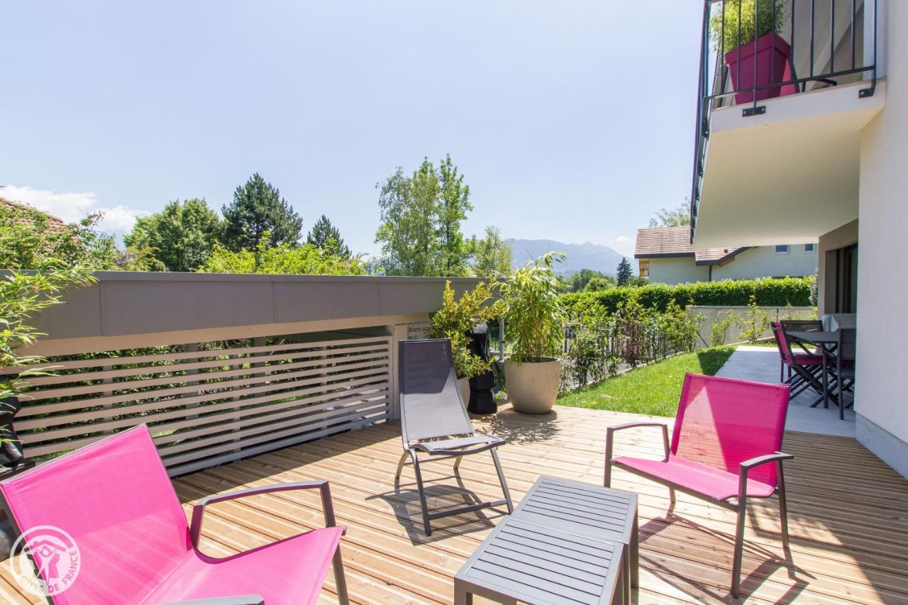 L'Appartement Jardin Avec Vue Montagnes Севріє Екстер'єр фото