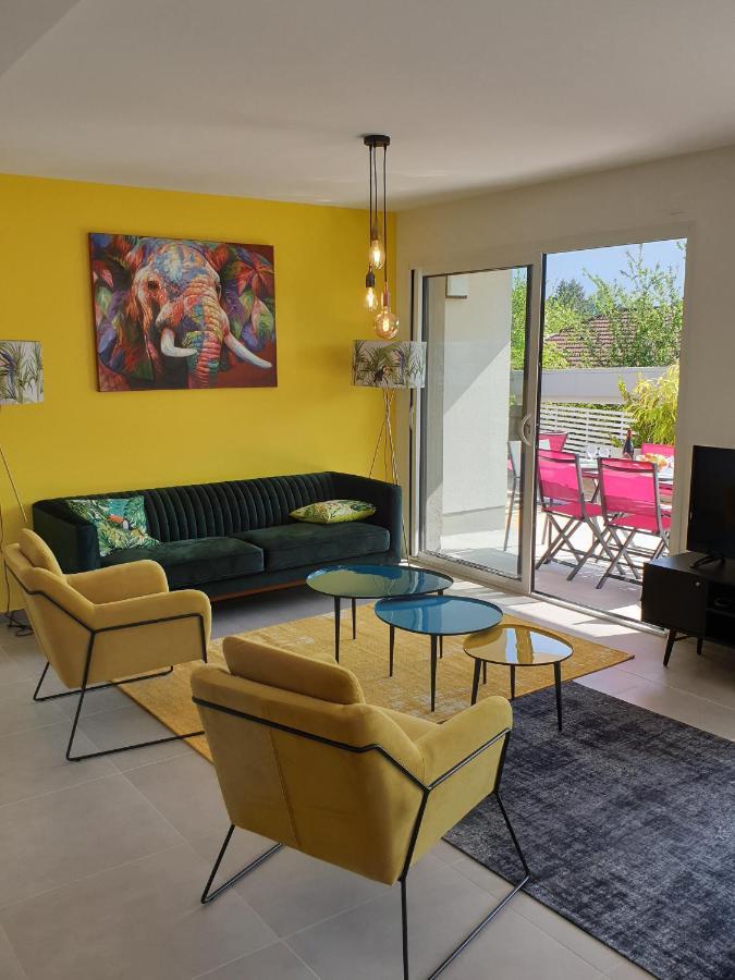 L'Appartement Jardin Avec Vue Montagnes Севріє Екстер'єр фото