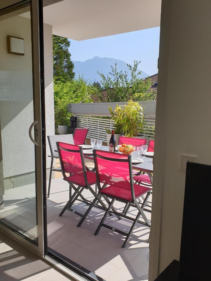 L'Appartement Jardin Avec Vue Montagnes Севріє Екстер'єр фото